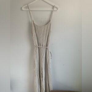 Beige Jumpsuit